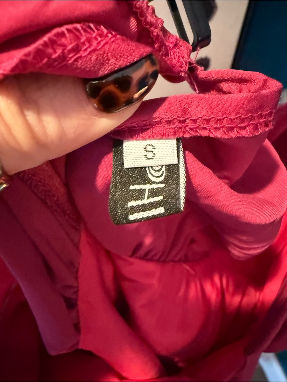 Fuchsia Ruffle-Sleeve Maxi Dress - Picture 8 of 8